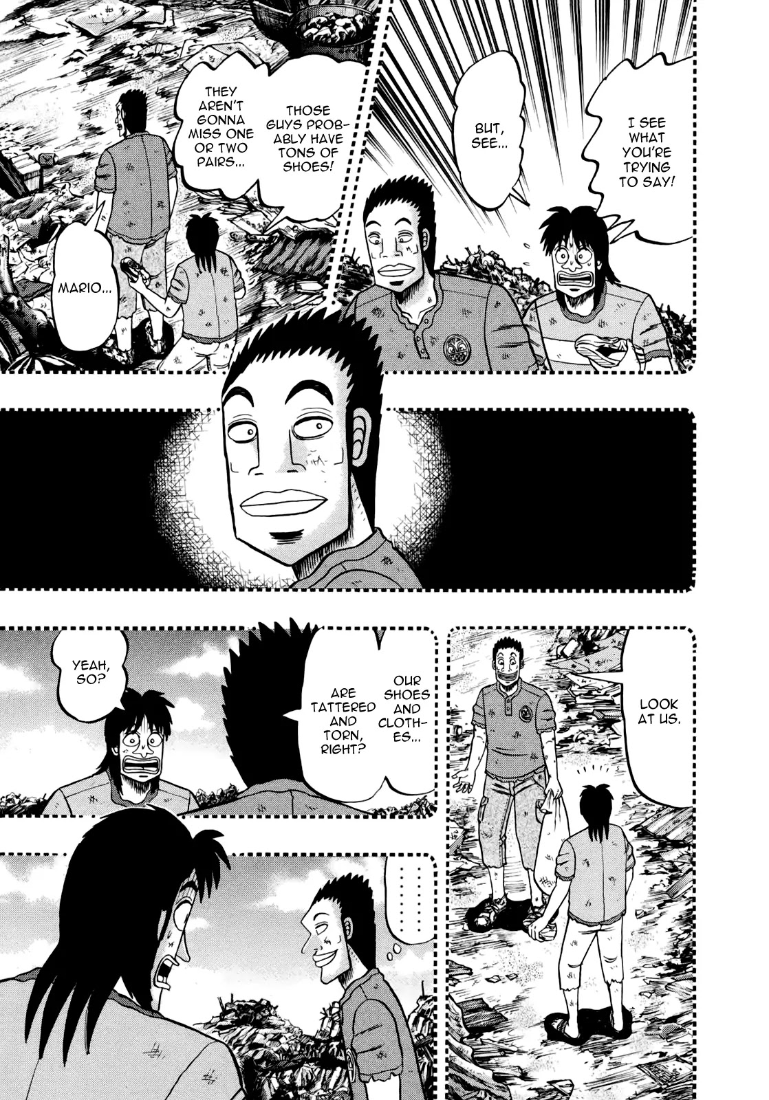 Gambling Outcast Kaiji: The Kazuya Arc - Kaiji Part 4 Chapter 73 page 14 - Chapter 73: Guidepost