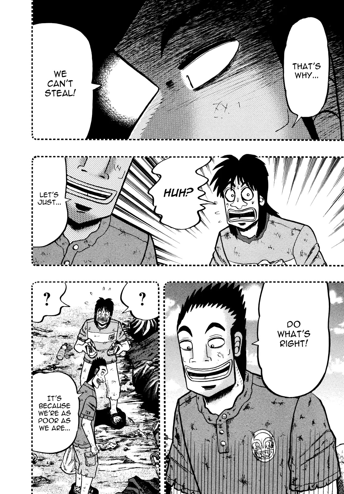 Gambling Outcast Kaiji: The Kazuya Arc - Kaiji Part 4 Chapter 73 page 15 - Chapter 73: Guidepost