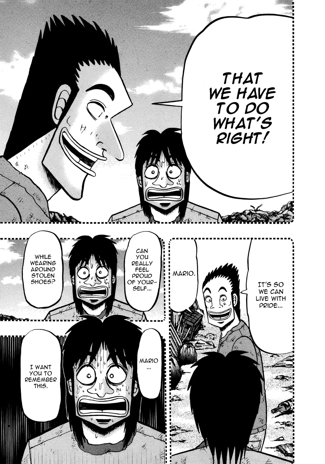 Gambling Outcast Kaiji: The Kazuya Arc - Kaiji Part 4 Chapter 73 page 16 - Chapter 73: Guidepost