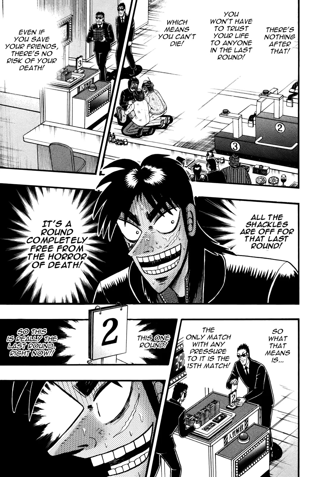 Gambling Outcast Kaiji: The Kazuya Arc - Kaiji Part 4 Chapter 74 page 14 - Chapter 74: Result
