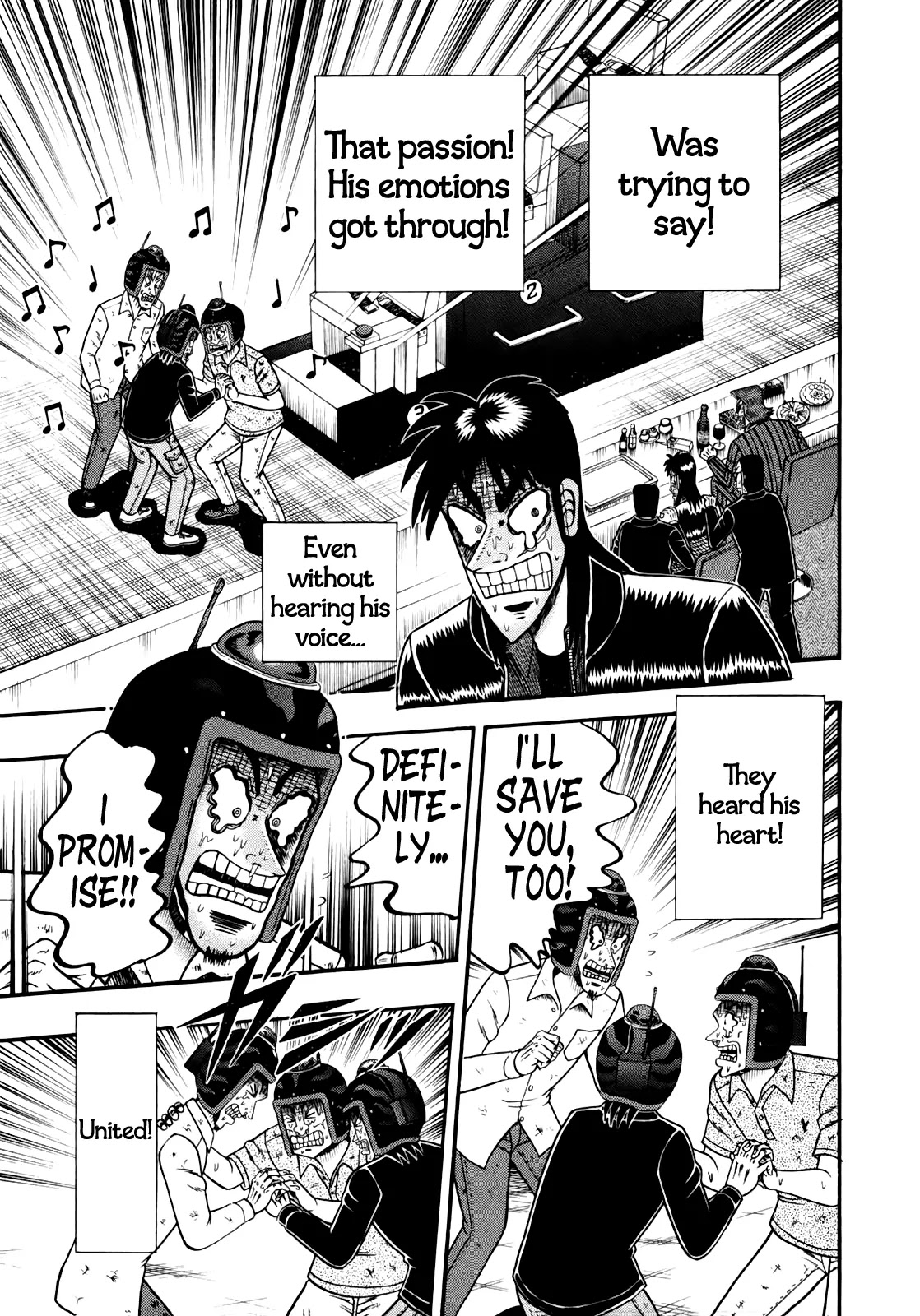 Gambling Outcast Kaiji: The Kazuya Arc - Kaiji Part 4 Chapter 75 page 11 - Chapter 75: Good Deed