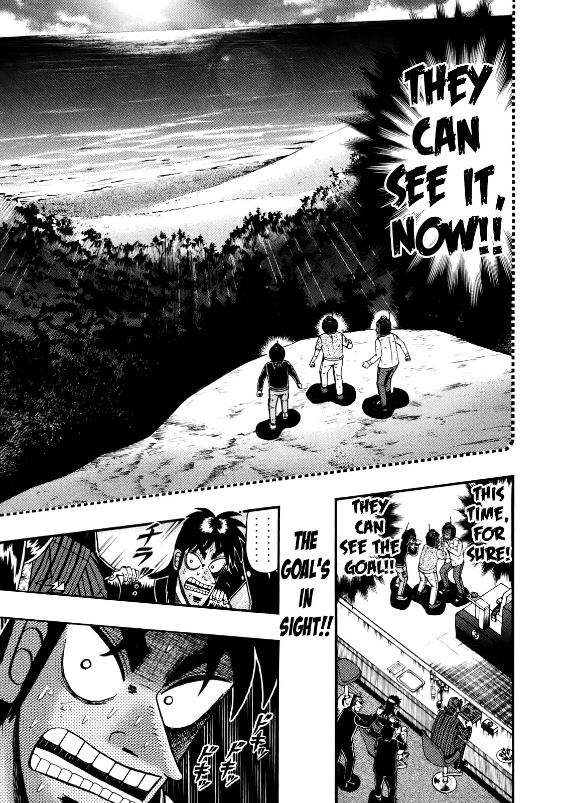 Gambling Outcast Kaiji: The Kazuya Arc - Kaiji Part 4 Chapter 75 page 14 - Chapter 75: Good Deed