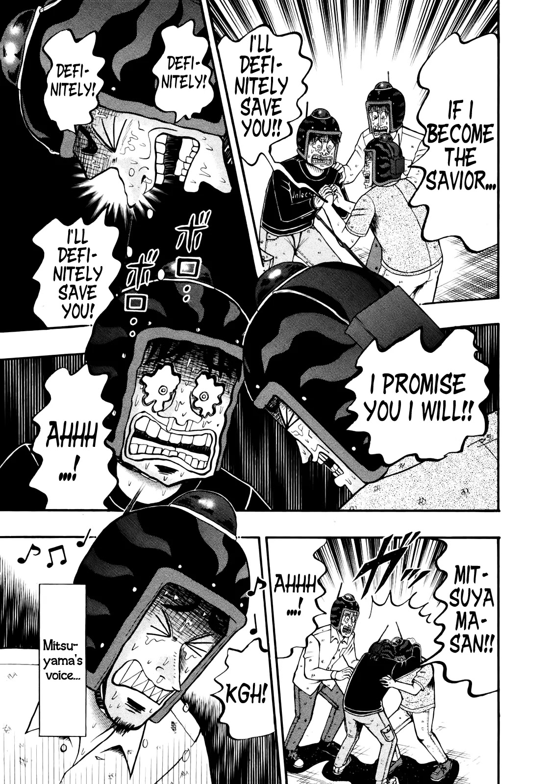 Gambling Outcast Kaiji: The Kazuya Arc - Kaiji Part 4 Chapter 75 page 9 - Chapter 75: Good Deed