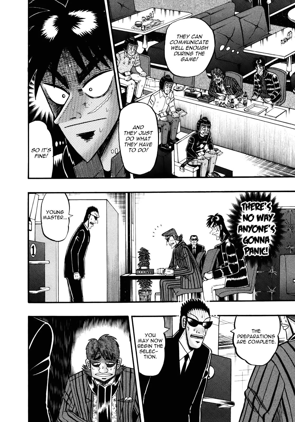 Gambling Outcast Kaiji: The Kazuya Arc - Kaiji Part 4 Chapter 76 page 12 - Chapter 76: Exhaustion