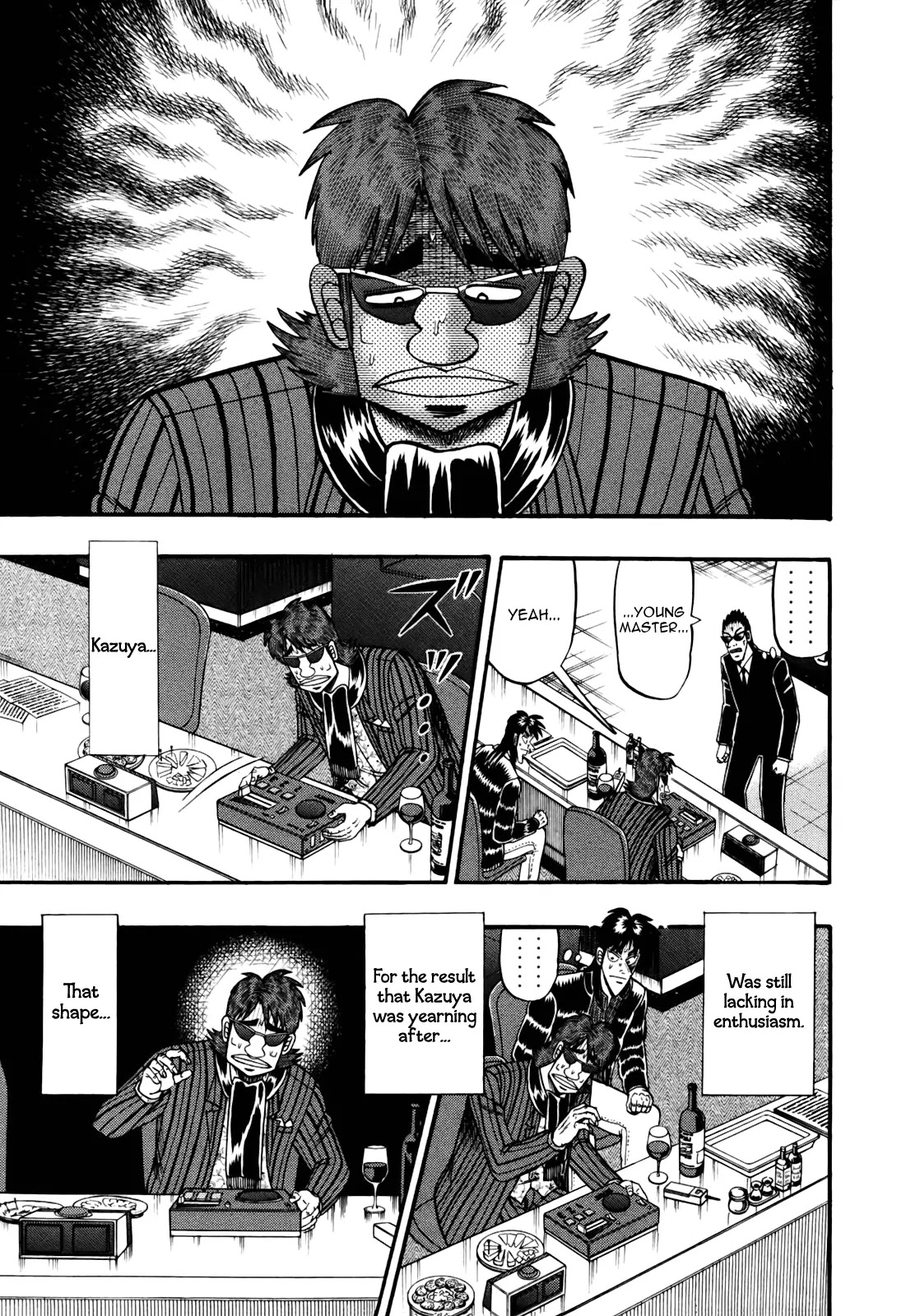 Gambling Outcast Kaiji: The Kazuya Arc - Kaiji Part 4 Chapter 76 page 13 - Chapter 76: Exhaustion
