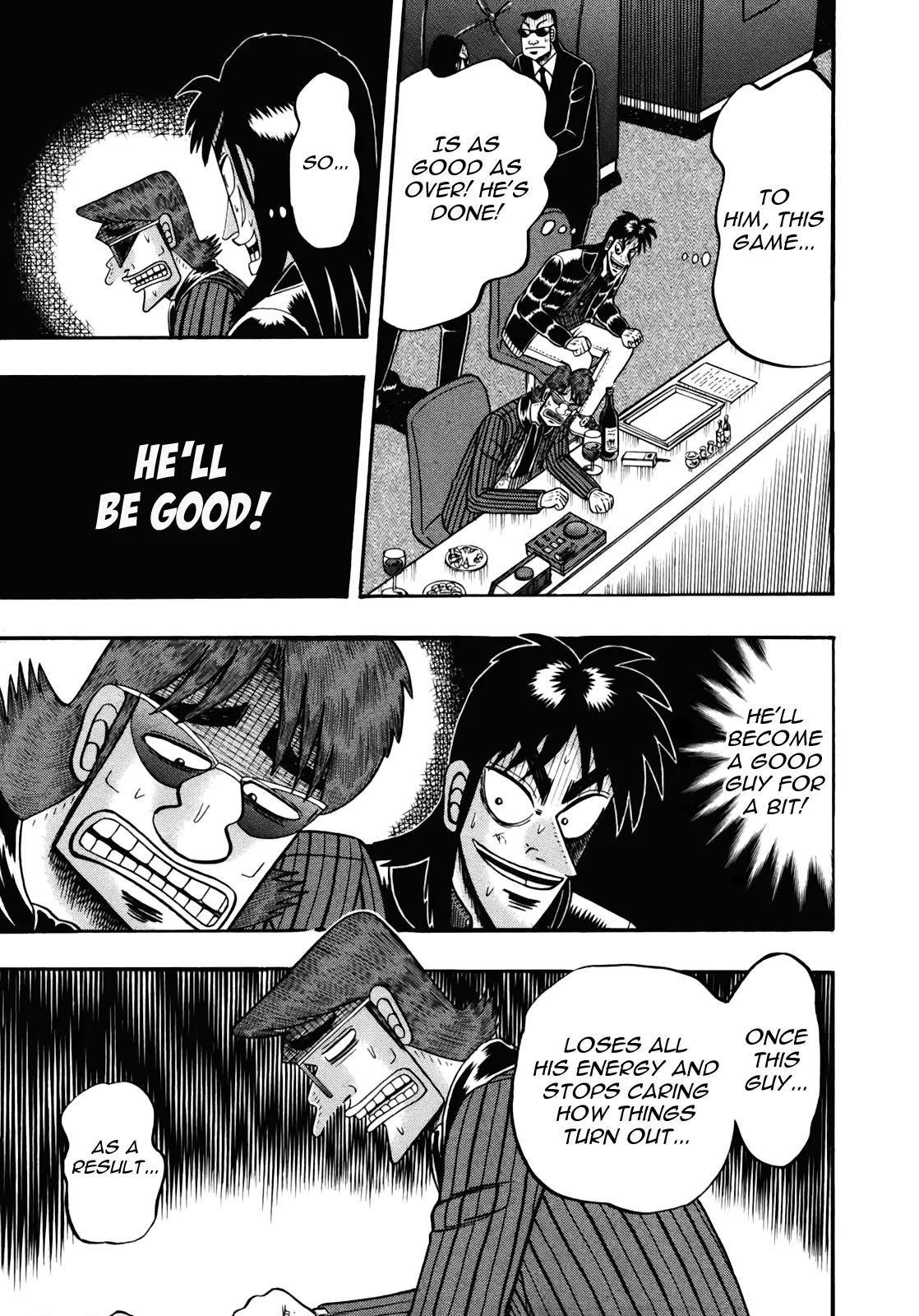 Gambling Outcast Kaiji: The Kazuya Arc - Kaiji Part 4 Chapter 76 page 6 - Chapter 76: Exhaustion