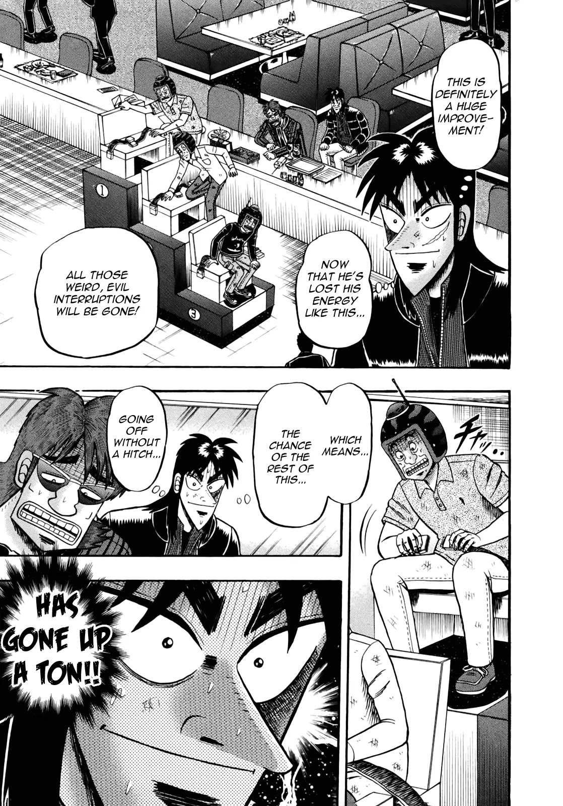 Gambling Outcast Kaiji: The Kazuya Arc - Kaiji Part 4 Chapter 76 page 8 - Chapter 76: Exhaustion