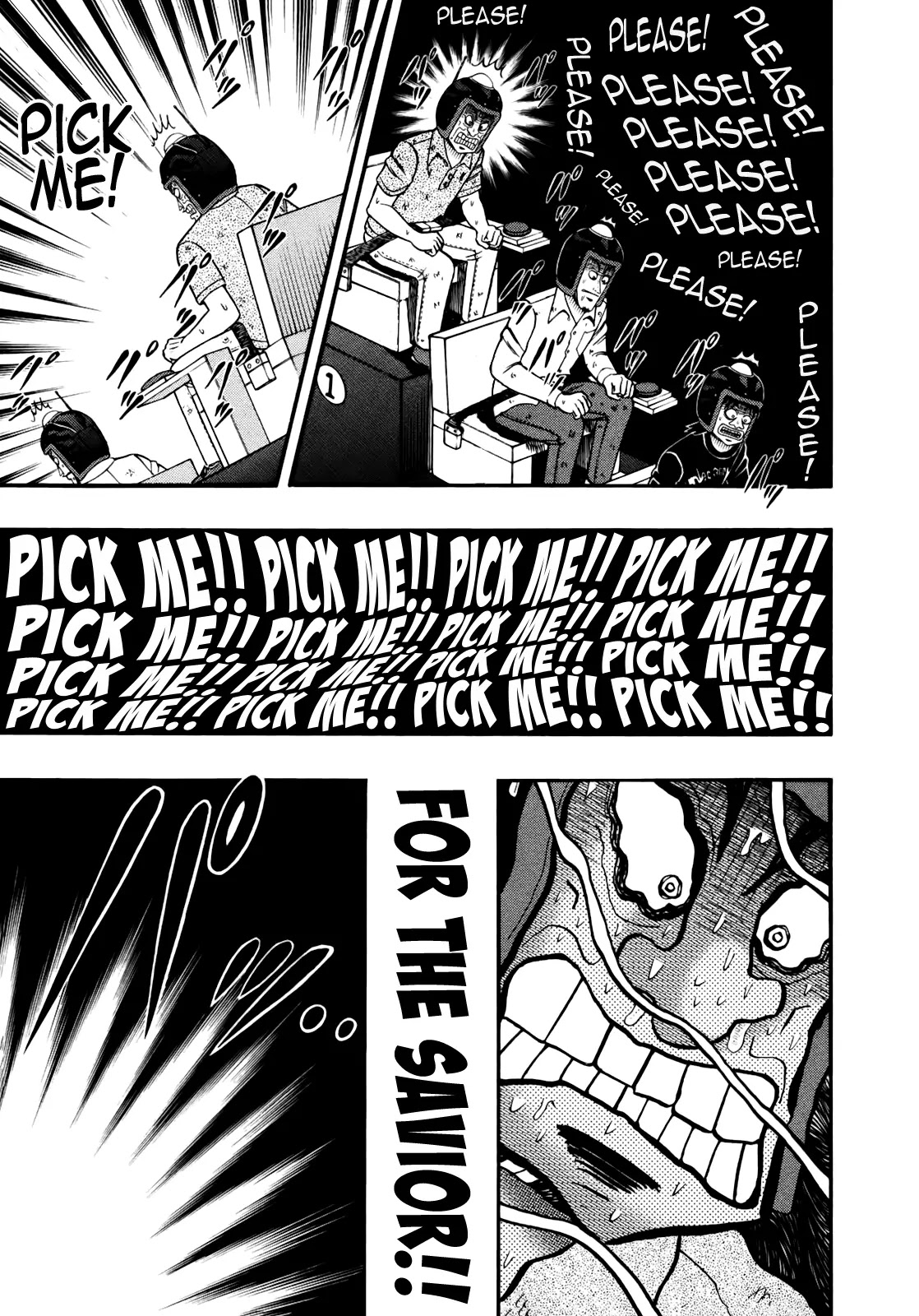 Gambling Outcast Kaiji: The Kazuya Arc - Kaiji Part 4 Chapter 77 page 17 - Chapter 77: Two Choices