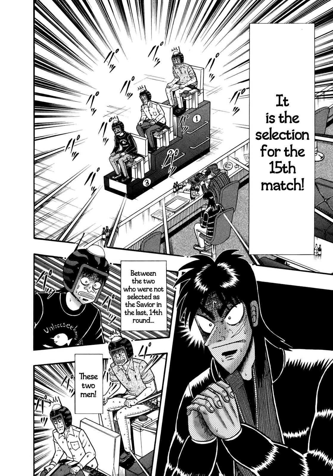 Gambling Outcast Kaiji: The Kazuya Arc - Kaiji Part 4 Chapter 77 page 2 - Chapter 77: Two Choices