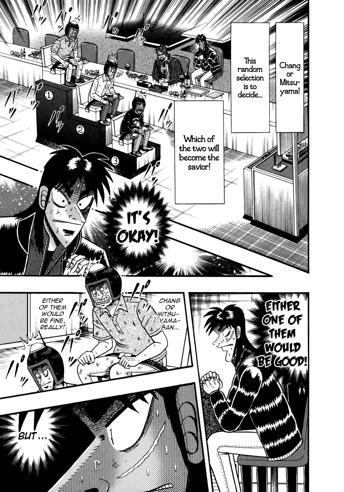 Gambling Outcast Kaiji: The Kazuya Arc - Kaiji Part 4 Chapter 77 page 3 - Chapter 77: Two Choices