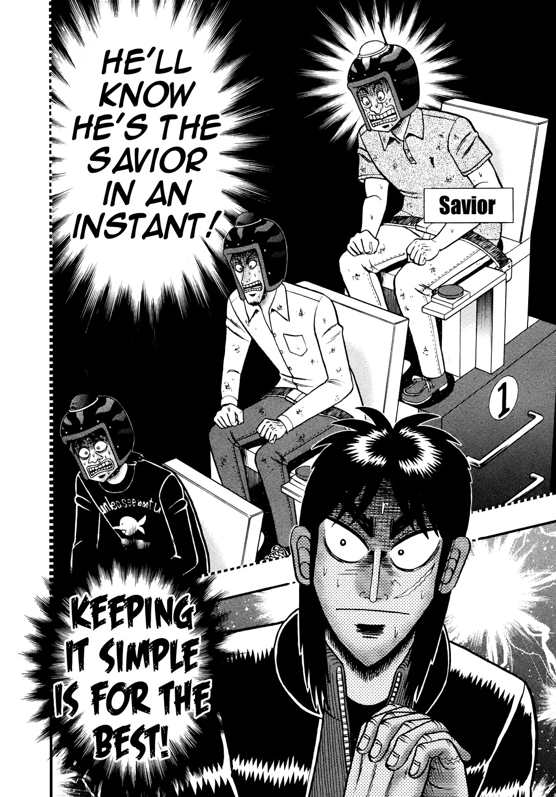 Gambling Outcast Kaiji: The Kazuya Arc - Kaiji Part 4 Chapter 77 page 6 - Chapter 77: Two Choices