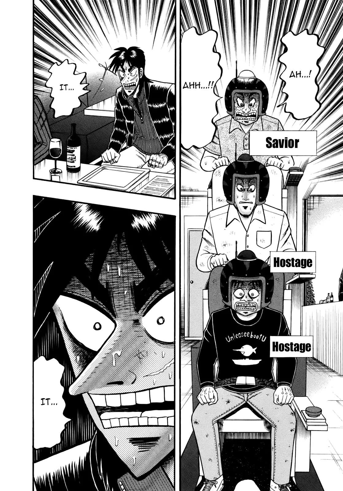 Gambling Outcast Kaiji: The Kazuya Arc - Kaiji Part 4 Chapter 78 page 3 - Chapter 78: Hellfire