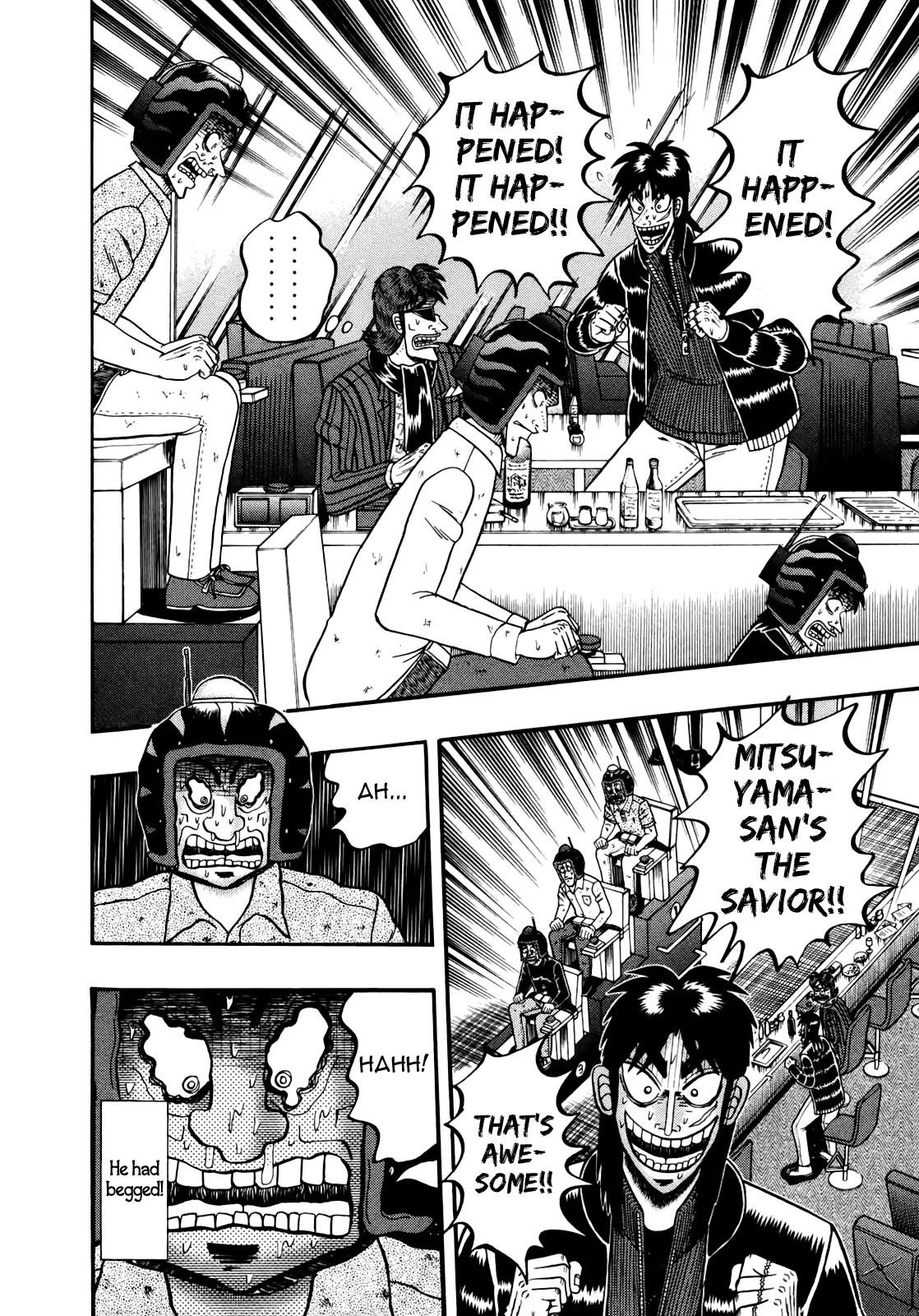 Gambling Outcast Kaiji: The Kazuya Arc - Kaiji Part 4 Chapter 78 page 5 - Chapter 78: Hellfire