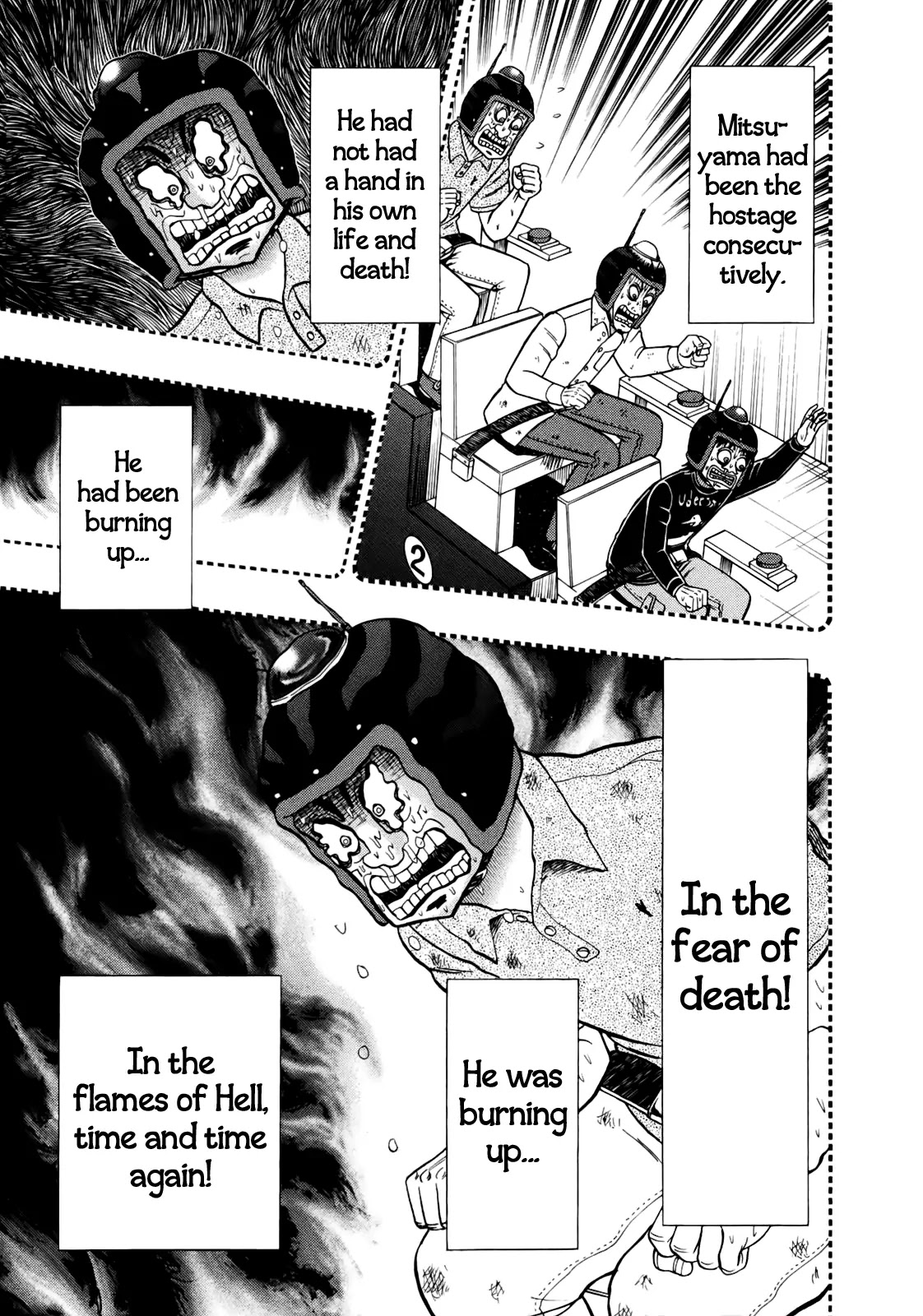 Gambling Outcast Kaiji: The Kazuya Arc - Kaiji Part 4 Chapter 78 page 8 - Chapter 78: Hellfire