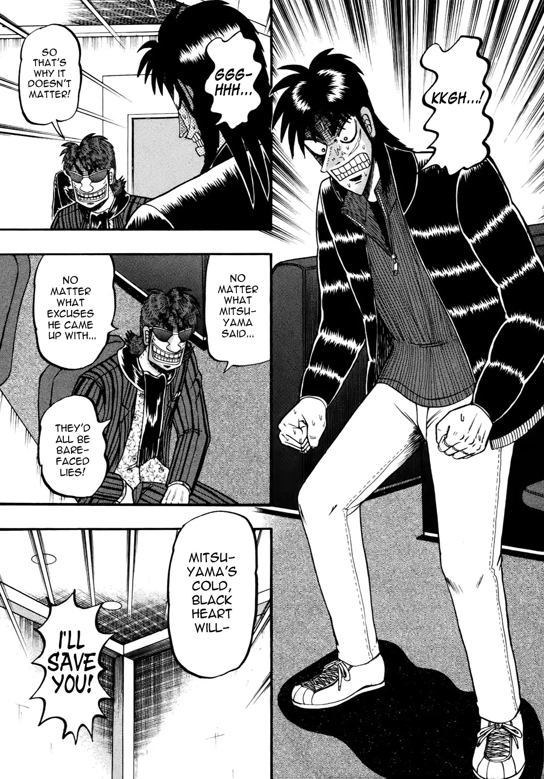 Gambling Outcast Kaiji: The Kazuya Arc - Kaiji Part 4 Chapter 79 page 12 - Chapter 79: Problem