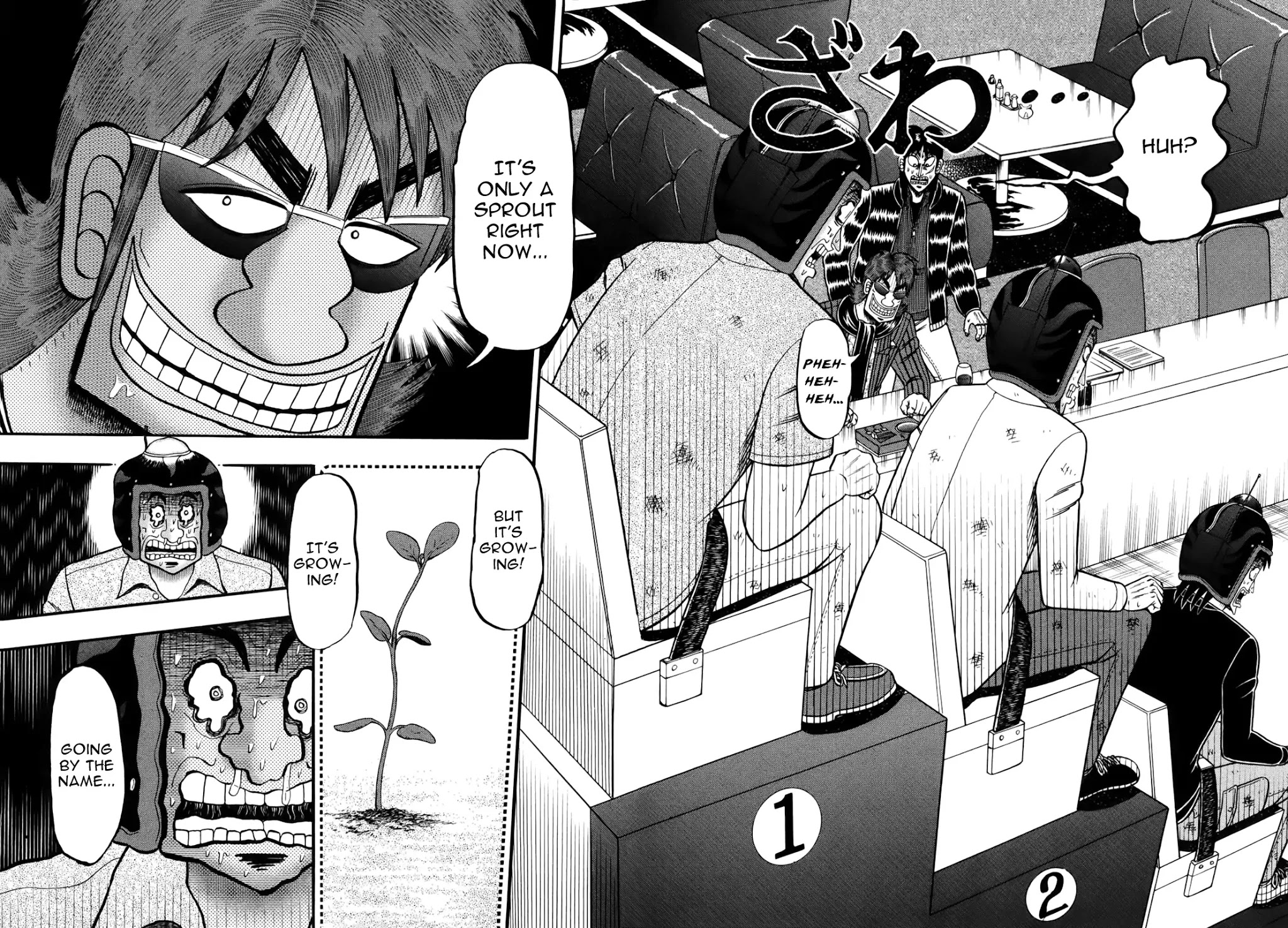 Gambling Outcast Kaiji: The Kazuya Arc - Kaiji Part 4 Chapter 81 page 7 - Chapter 81: Fruit
