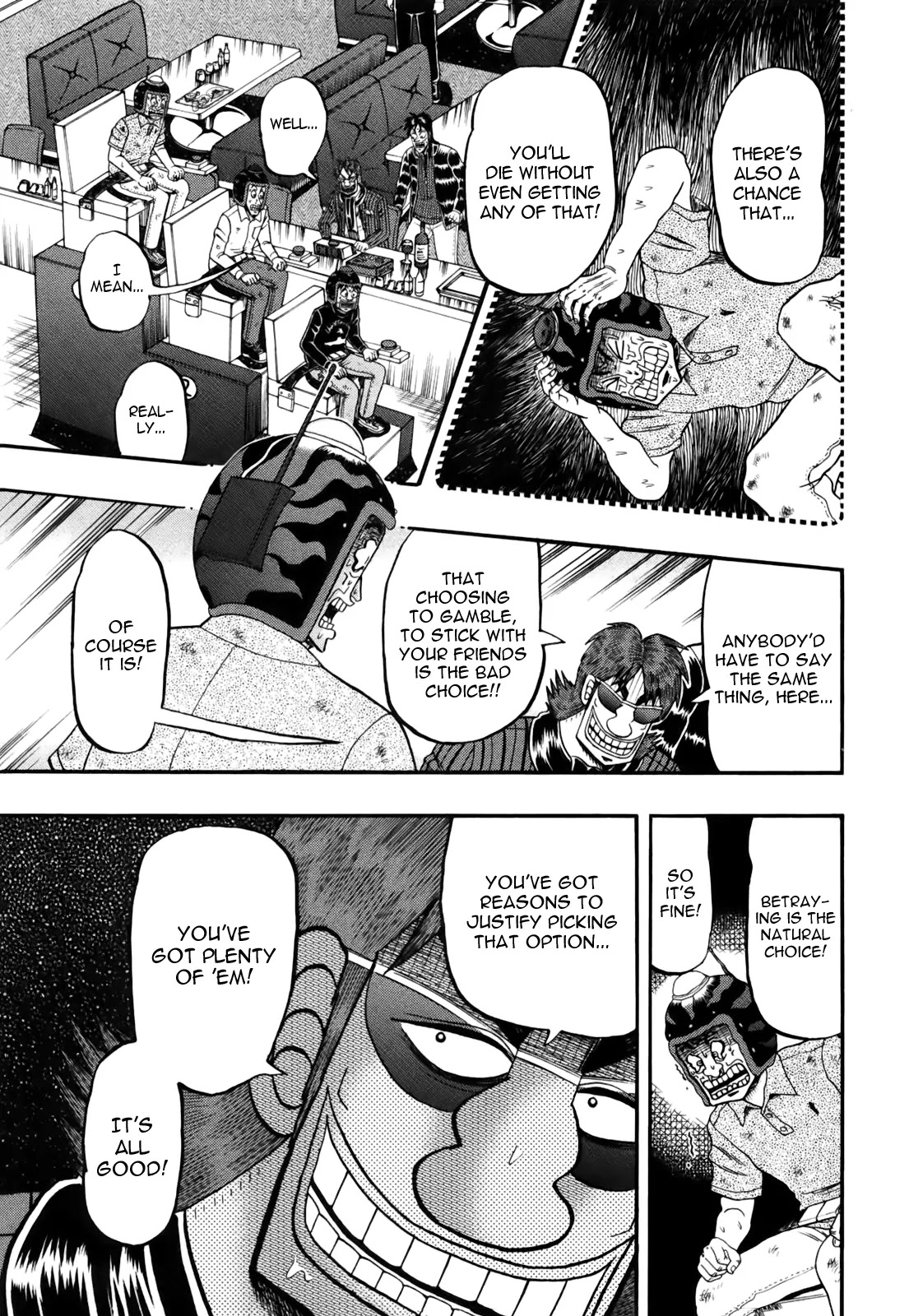 Gambling Outcast Kaiji: The Kazuya Arc - Kaiji Part 4 Chapter 82 page 7 - Chapter 82: Decision