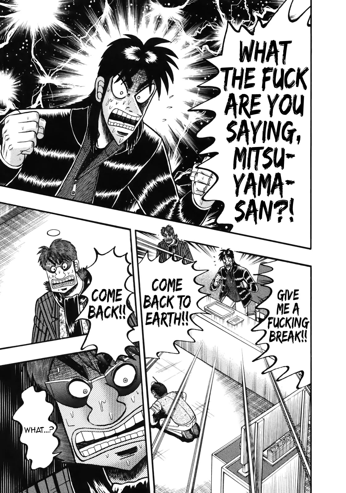 Gambling Outcast Kaiji: The Kazuya Arc - Kaiji Part 4 Chapter 84 page 14 - Chapter 84: Intention