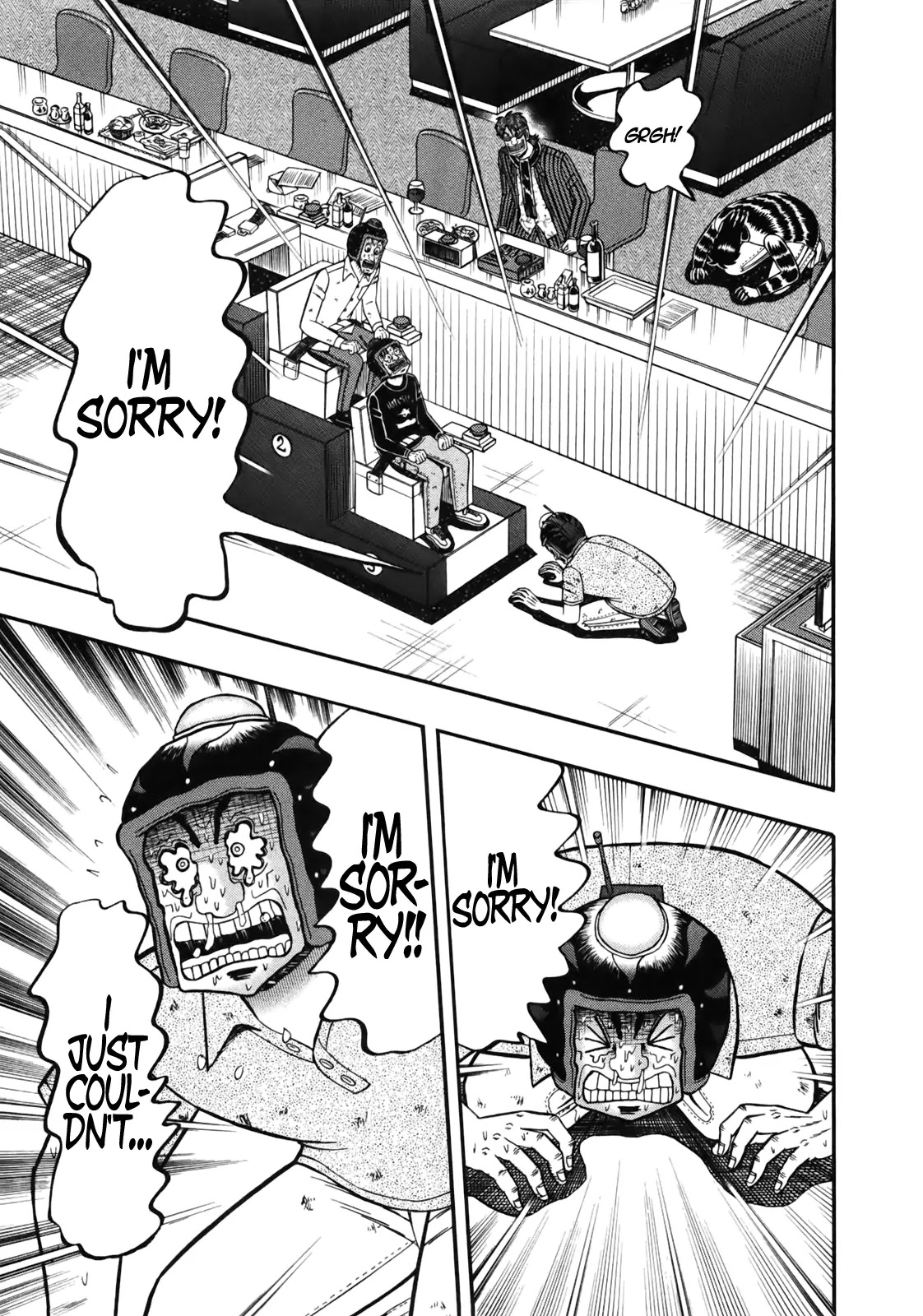 Gambling Outcast Kaiji: The Kazuya Arc - Kaiji Part 4 Chapter 85 page 12 - Chapter 85: One Minute