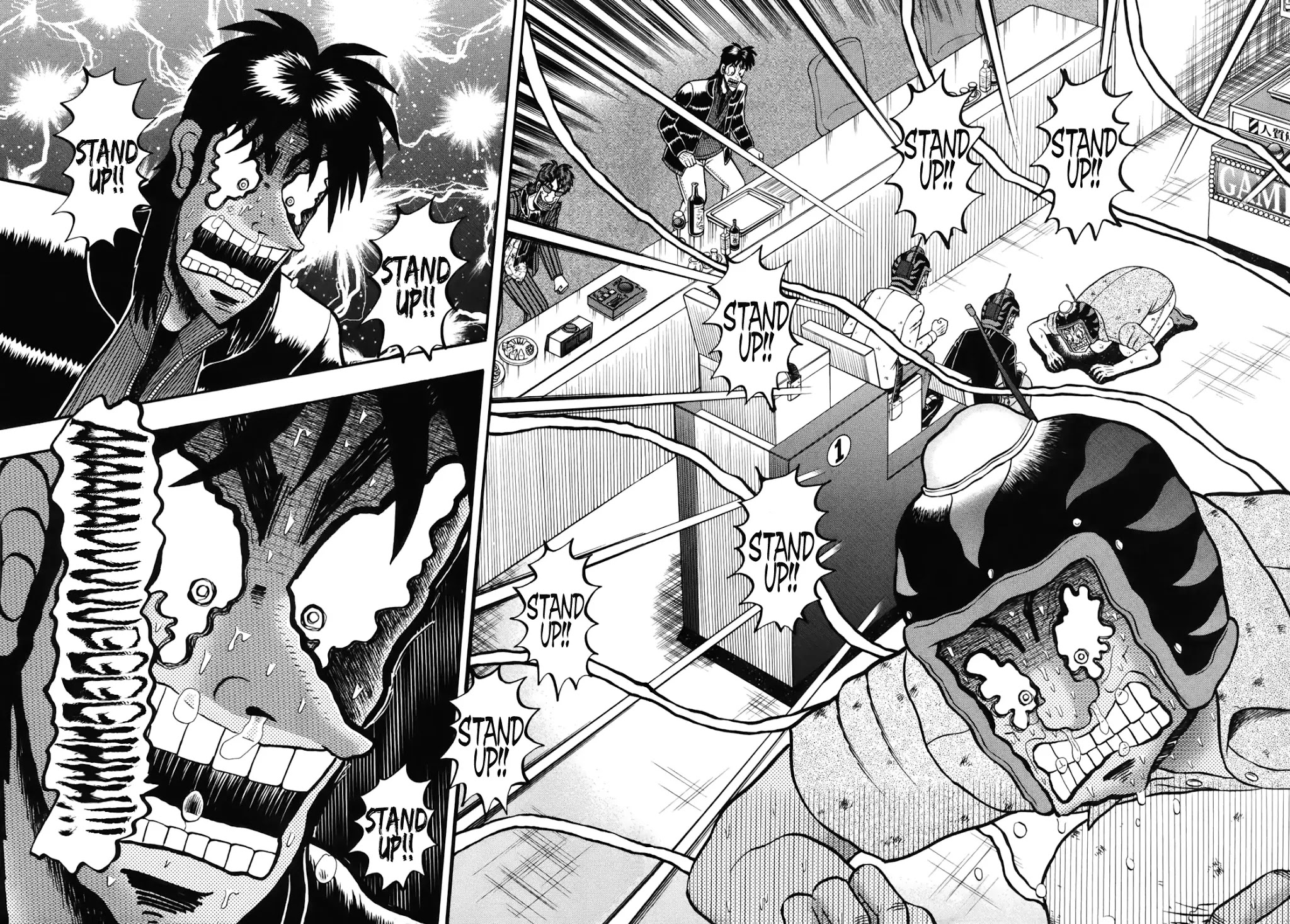 Gambling Outcast Kaiji: The Kazuya Arc - Kaiji Part 4 Chapter 85 page 2 - Chapter 85: One Minute