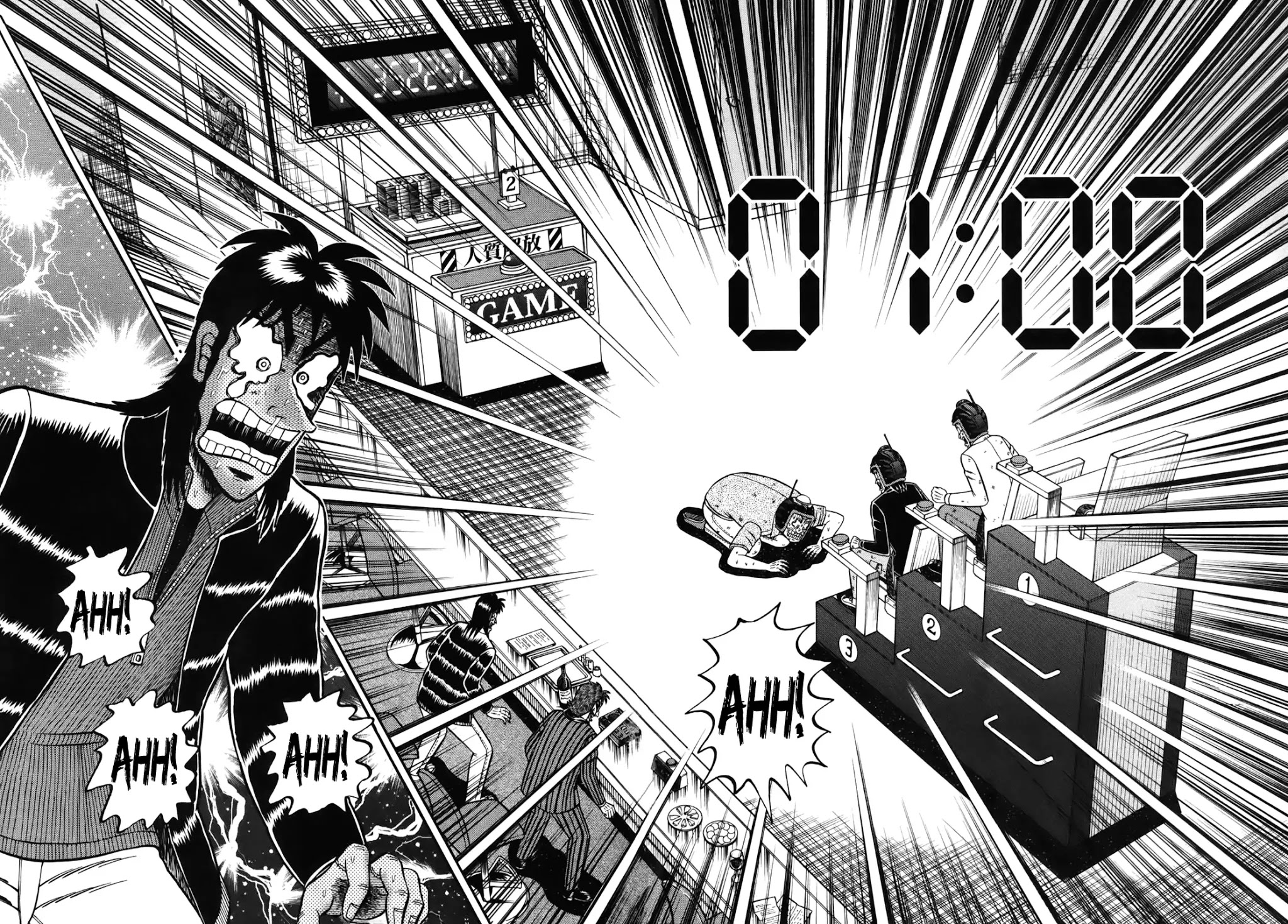 Gambling Outcast Kaiji: The Kazuya Arc - Kaiji Part 4 Chapter 85 page 5 - Chapter 85: One Minute