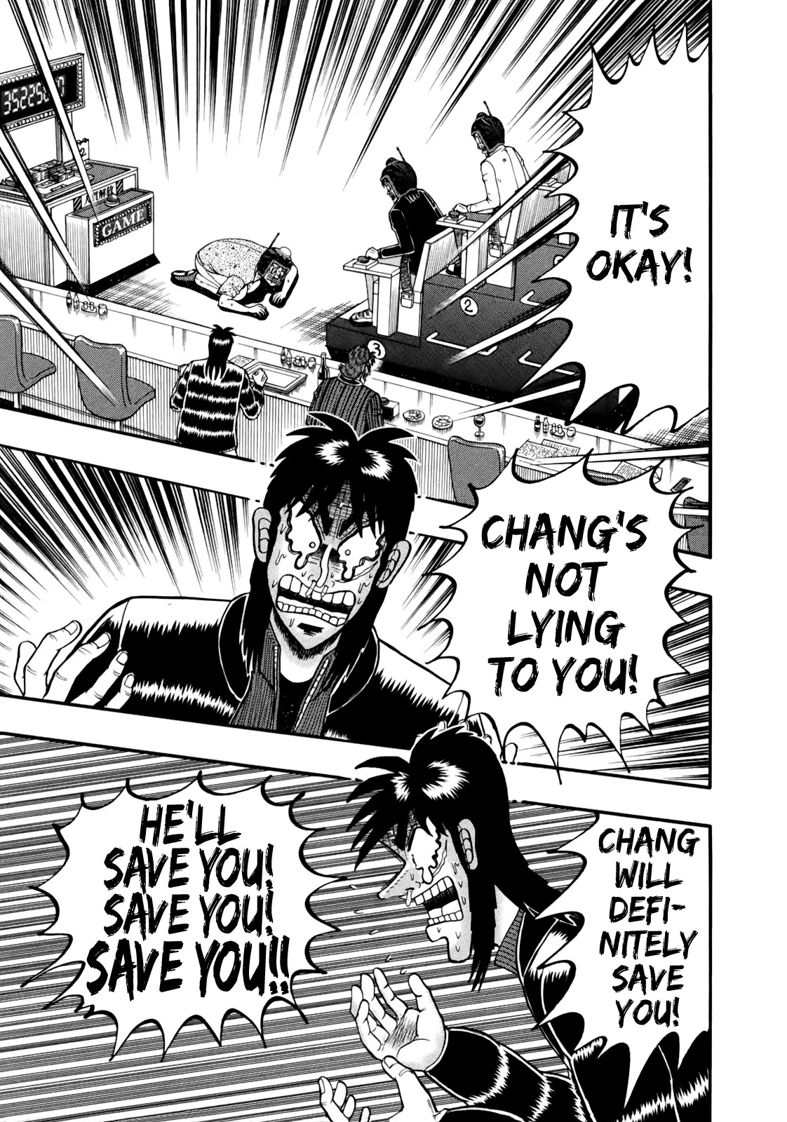 Gambling Outcast Kaiji: The Kazuya Arc - Kaiji Part 4 Chapter 86 page 18 - Chapter 86: Extension