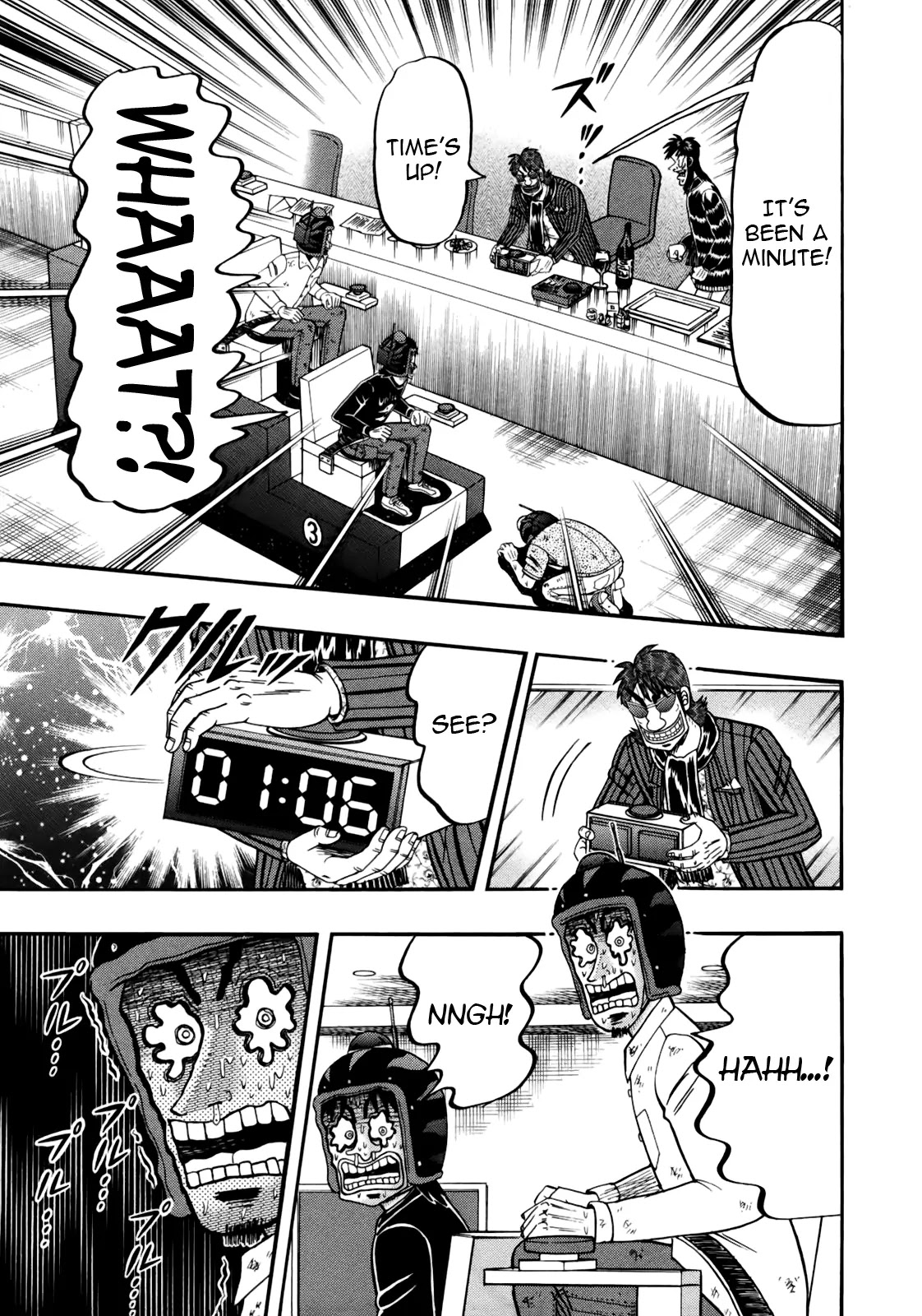 Gambling Outcast Kaiji: The Kazuya Arc - Kaiji Part 4 Chapter 87 page 15 - Chapter 87: Weak