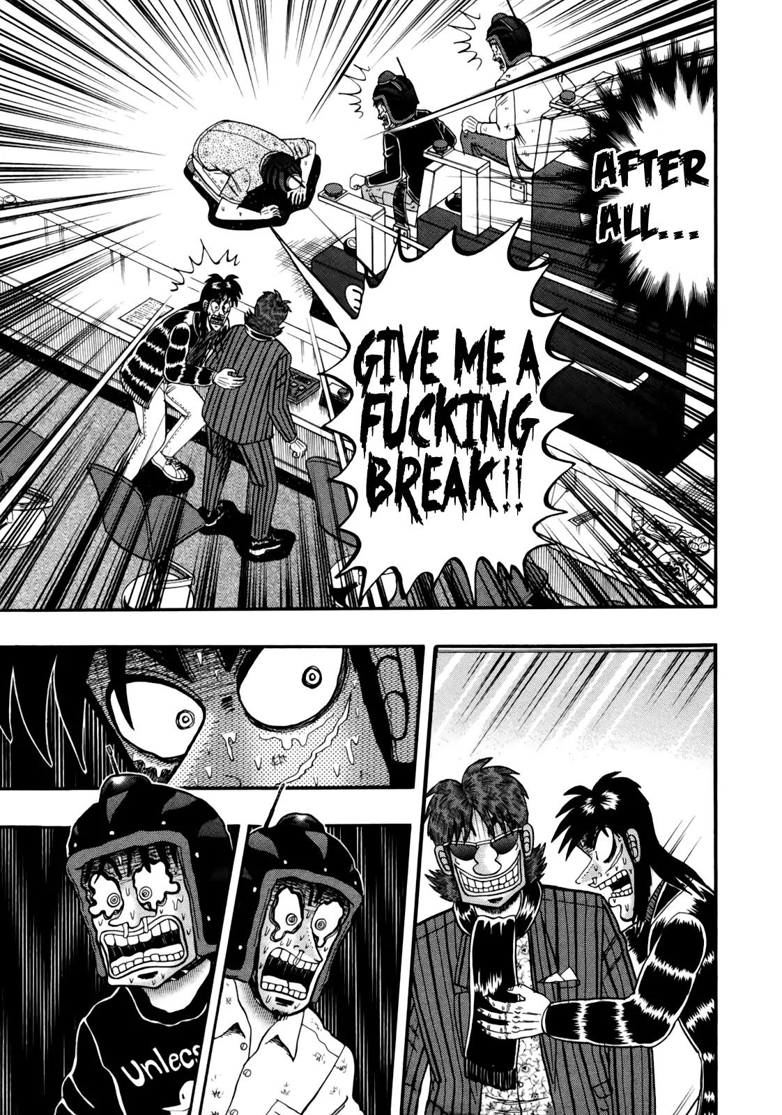 Gambling Outcast Kaiji: The Kazuya Arc - Kaiji Part 4 Chapter 87 page 19 - Chapter 87: Weak