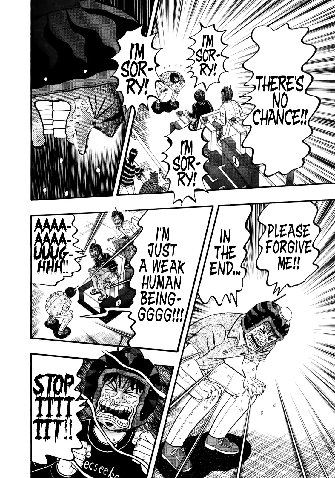 Gambling Outcast Kaiji: The Kazuya Arc - Kaiji Part 4 Chapter 87 page 9 - Chapter 87: Weak