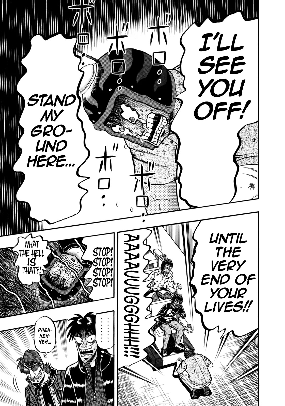 Gambling Outcast Kaiji: The Kazuya Arc - Kaiji Part 4 Chapter 89 page 14 - Chapter 89: Inhumane
