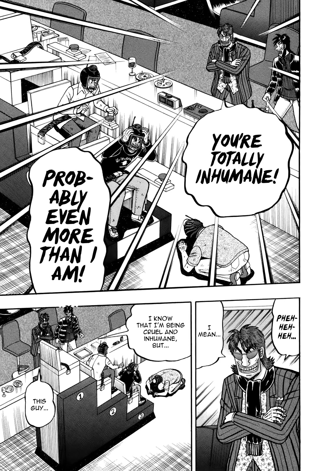Gambling Outcast Kaiji: The Kazuya Arc - Kaiji Part 4 Chapter 89 page 20 - Chapter 89: Inhumane
