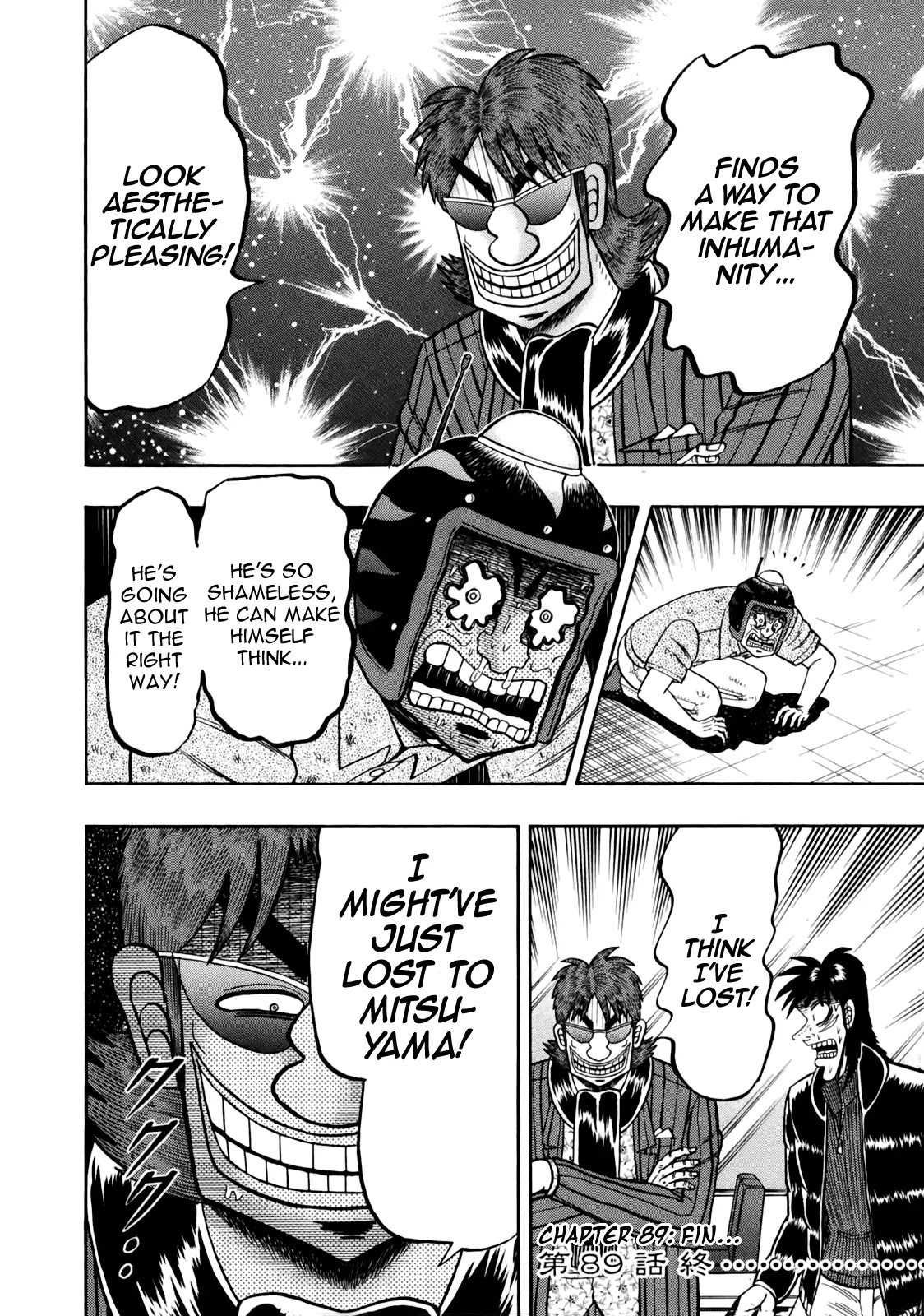 Gambling Outcast Kaiji: The Kazuya Arc - Kaiji Part 4 Chapter 89 page 21 - Chapter 89: Inhumane