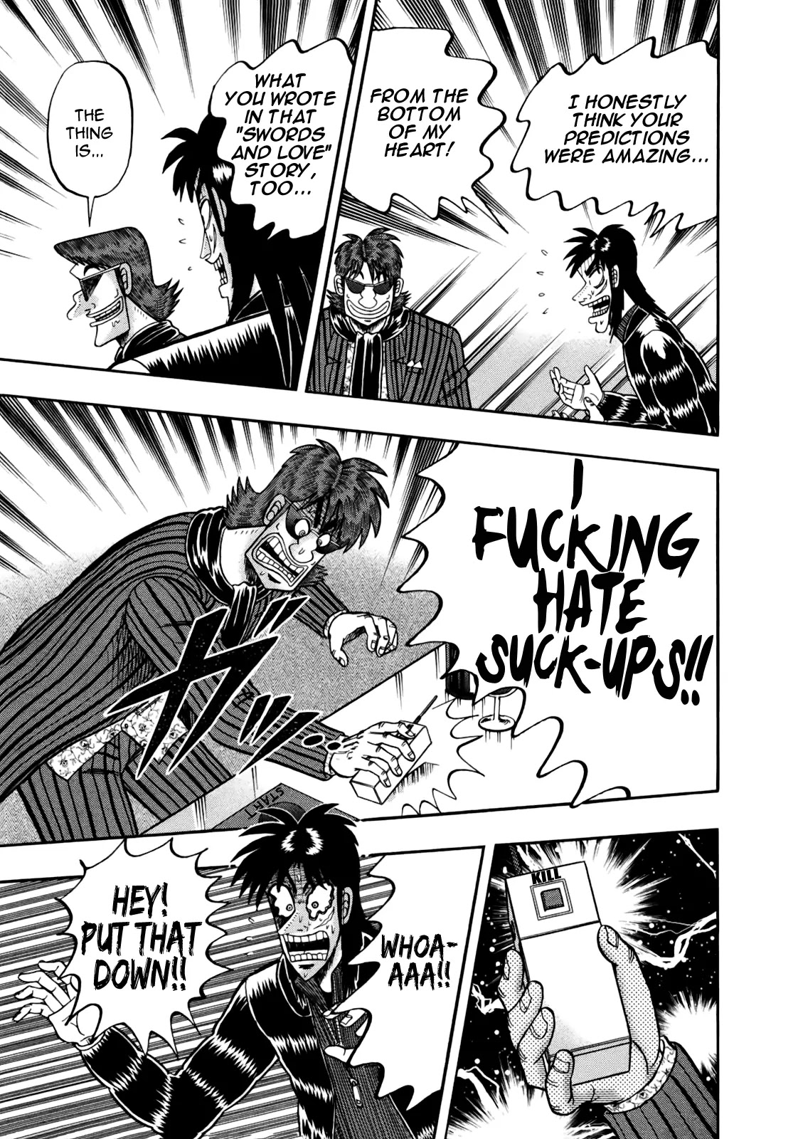 Gambling Outcast Kaiji: The Kazuya Arc - Kaiji Part 4 Chapter 90 page 10 - Chapter 90: Good Mood