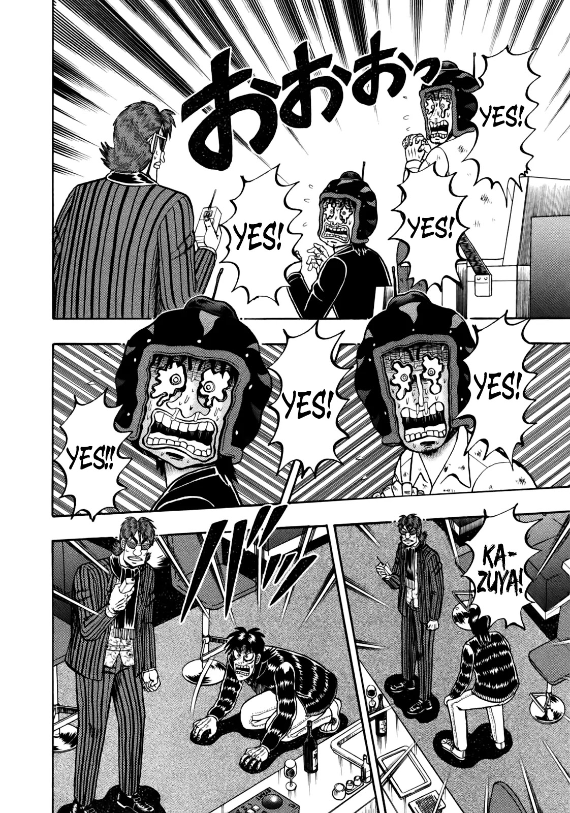 Gambling Outcast Kaiji: The Kazuya Arc - Kaiji Part 4 Chapter 90 page 13 - Chapter 90: Good Mood