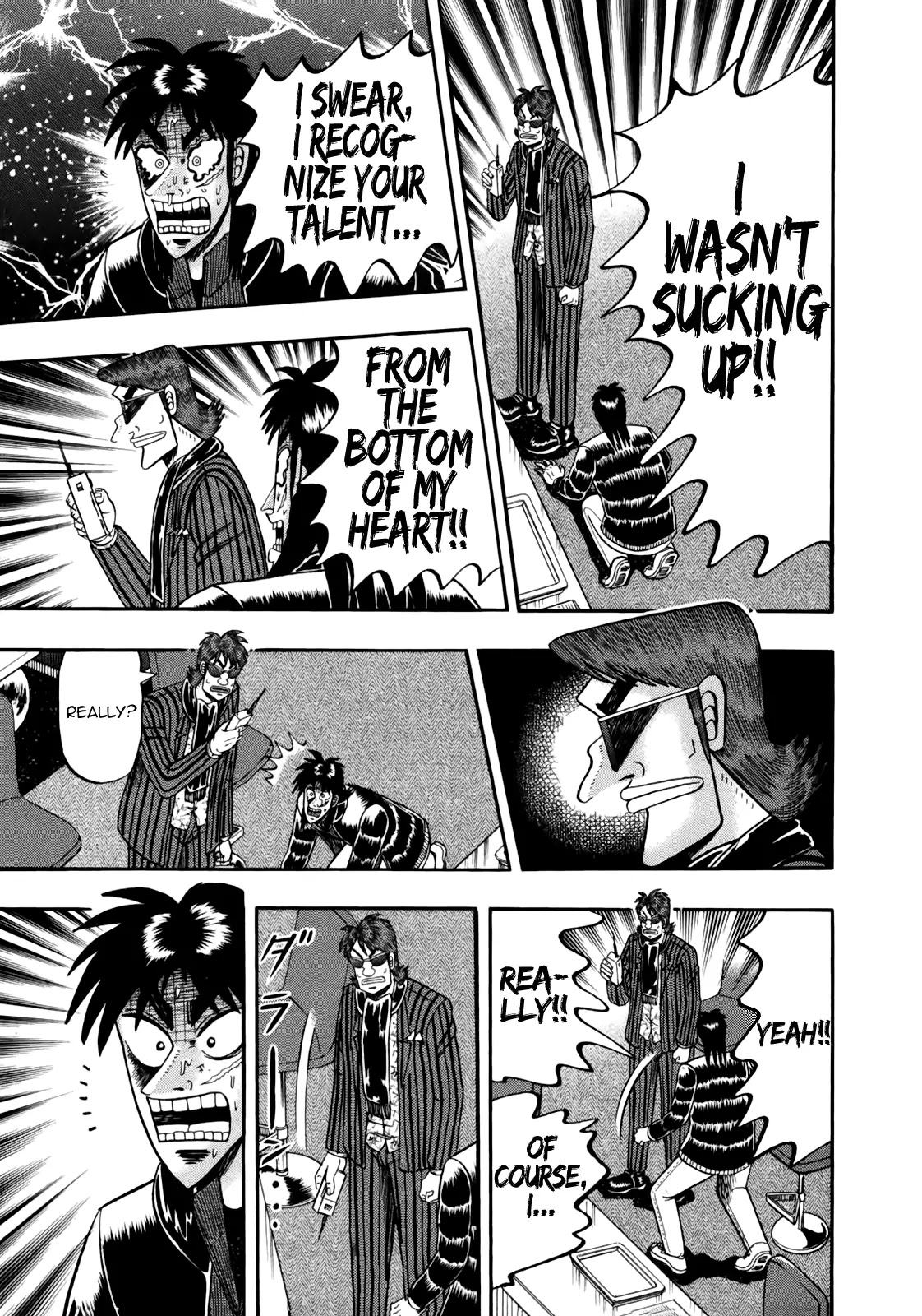 Gambling Outcast Kaiji: The Kazuya Arc - Kaiji Part 4 Chapter 90 page 14 - Chapter 90: Good Mood