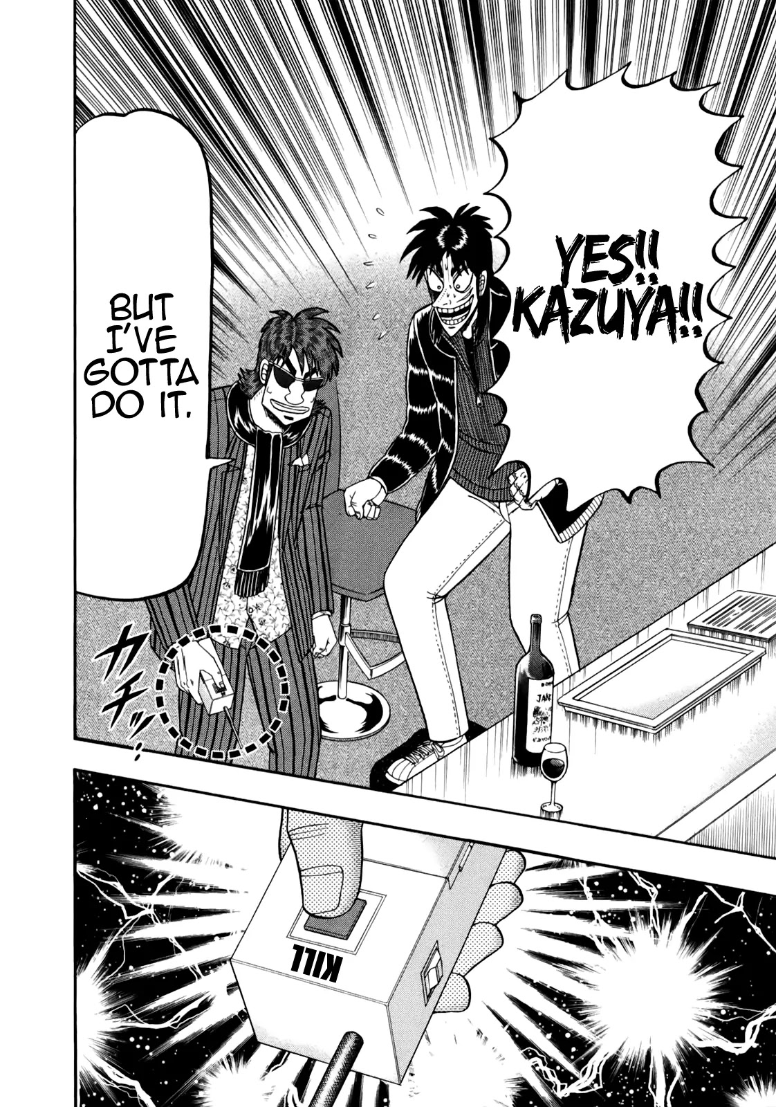 Gambling Outcast Kaiji: The Kazuya Arc - Kaiji Part 4 Chapter 90 page 15 - Chapter 90: Good Mood