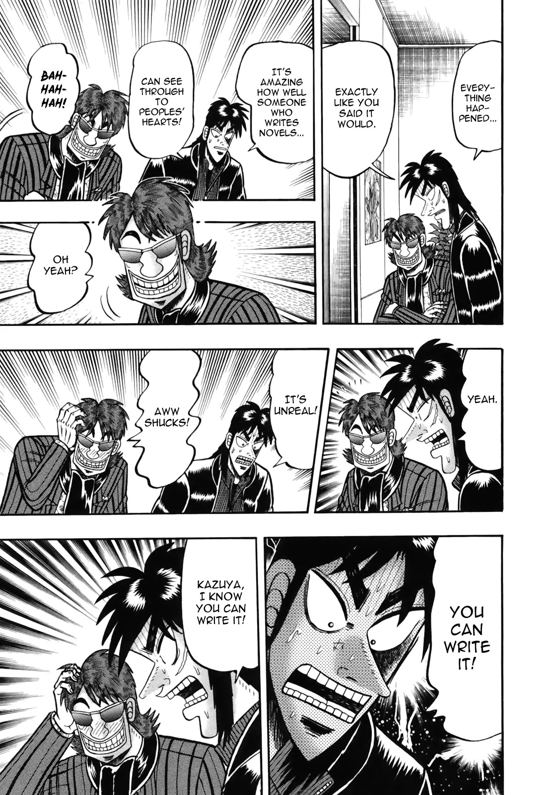 Gambling Outcast Kaiji: The Kazuya Arc - Kaiji Part 4 Chapter 90 page 3 - Chapter 90: Good Mood