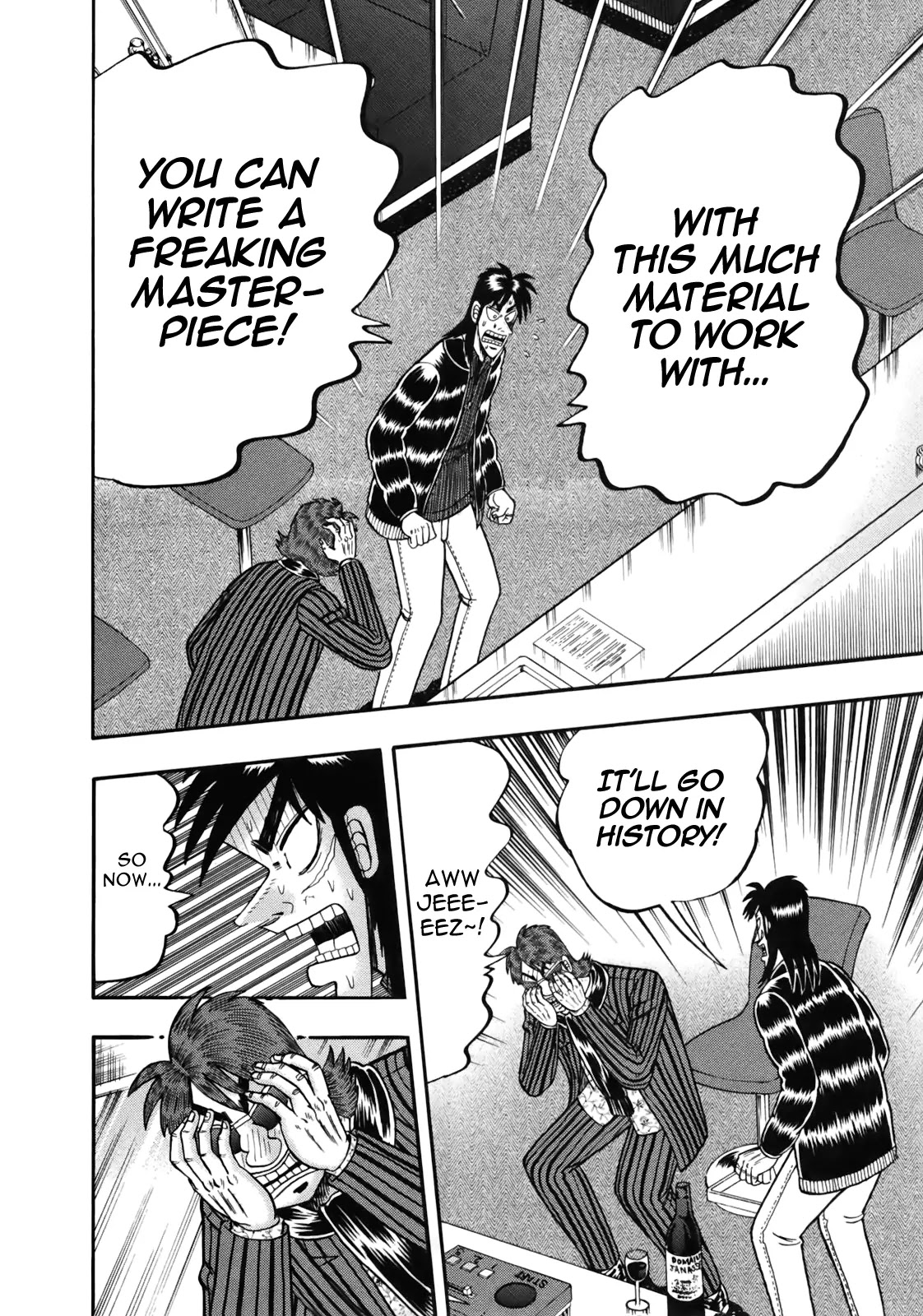 Gambling Outcast Kaiji: The Kazuya Arc - Kaiji Part 4 Chapter 90 page 4 - Chapter 90: Good Mood