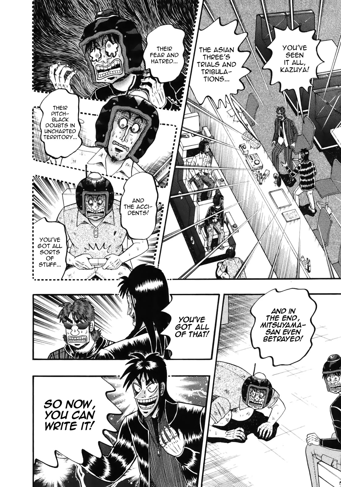 Gambling Outcast Kaiji: The Kazuya Arc - Kaiji Part 4 Chapter 90 page 6 - Chapter 90: Good Mood