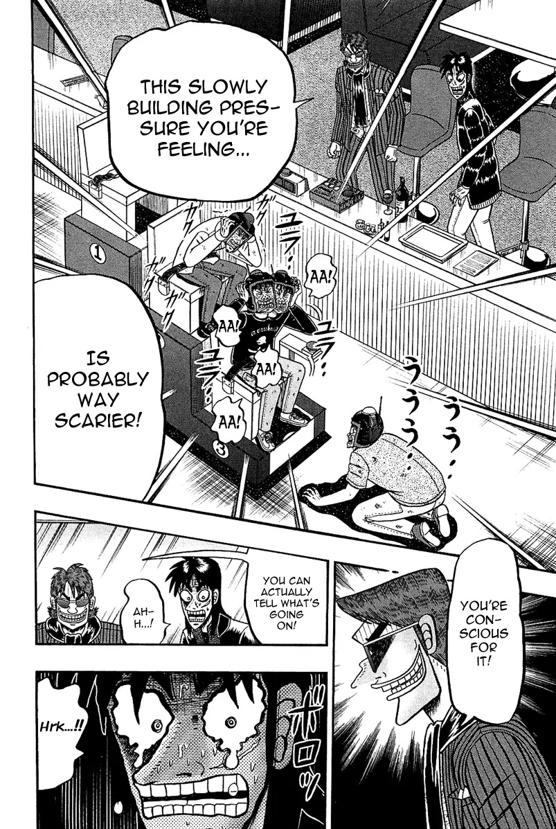 Gambling Outcast Kaiji: The Kazuya Arc - Kaiji Part 4 Chapter 91 page 16 - Chapter 91: Pressure