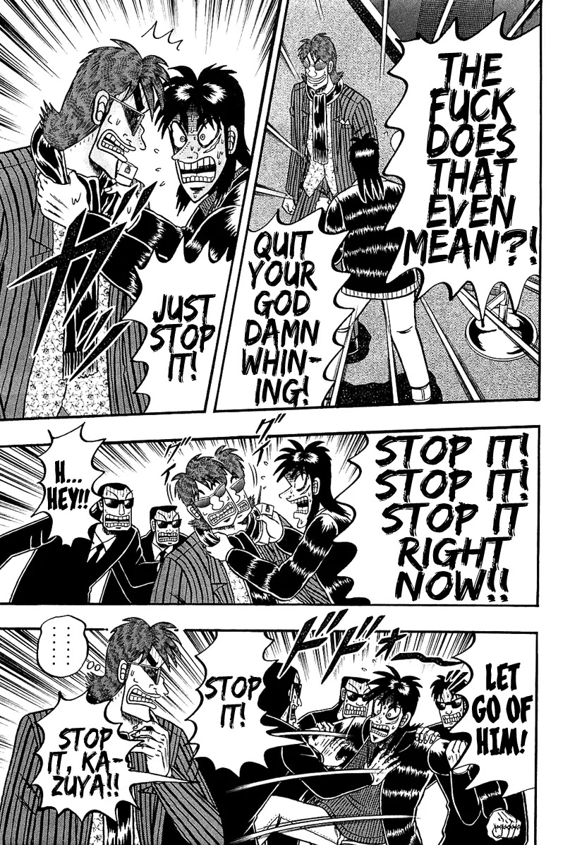 Gambling Outcast Kaiji: The Kazuya Arc - Kaiji Part 4 Chapter 91 page 22 - Chapter 91: Pressure