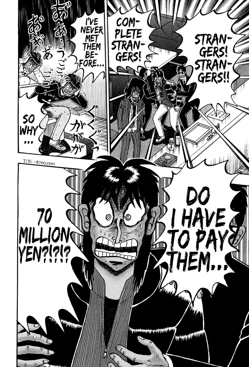 Gambling Outcast Kaiji: The Kazuya Arc - Kaiji Part 4 Chapter 92 page 19 - Chapter 92: Compensation