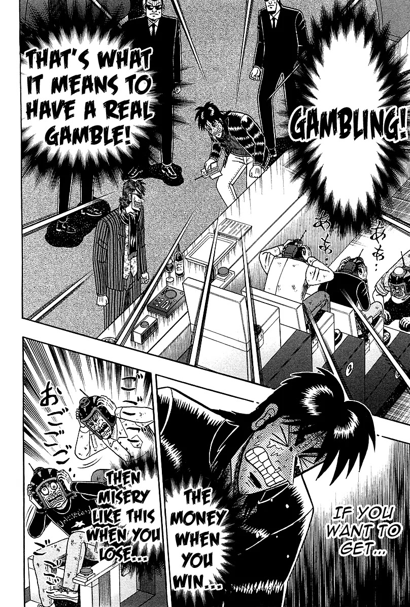 Gambling Outcast Kaiji: The Kazuya Arc - Kaiji Part 4 Chapter 93 page 14 - Chapter 93: Making Up