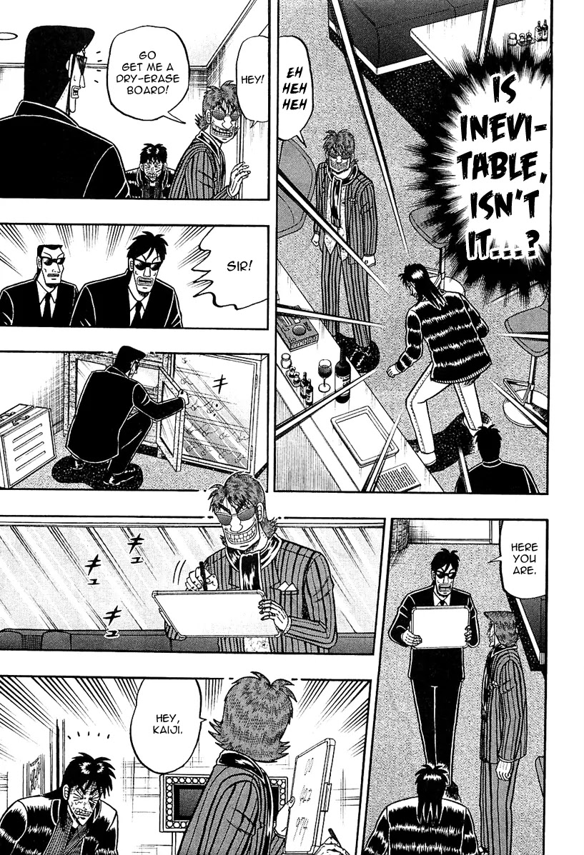 Gambling Outcast Kaiji: The Kazuya Arc - Kaiji Part 4 Chapter 93 page 15 - Chapter 93: Making Up