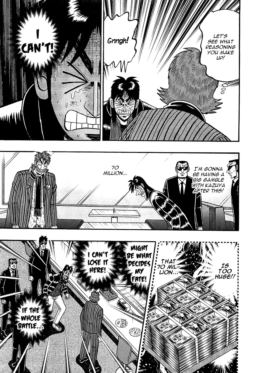 Gambling Outcast Kaiji: The Kazuya Arc - Kaiji Part 4 Chapter 93 page 9 - Chapter 93: Making Up