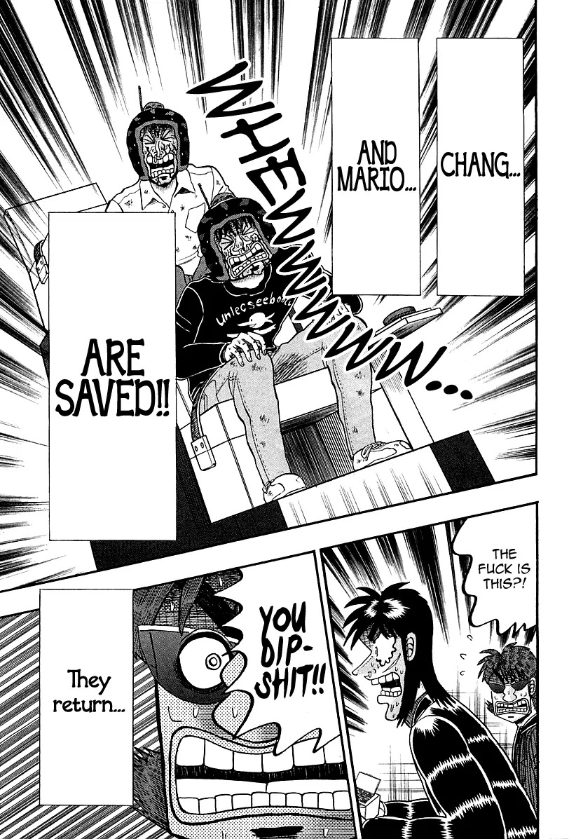 Gambling Outcast Kaiji: The Kazuya Arc - Kaiji Part 4 Chapter 94 page 15 - Chapter 94: Selflessness