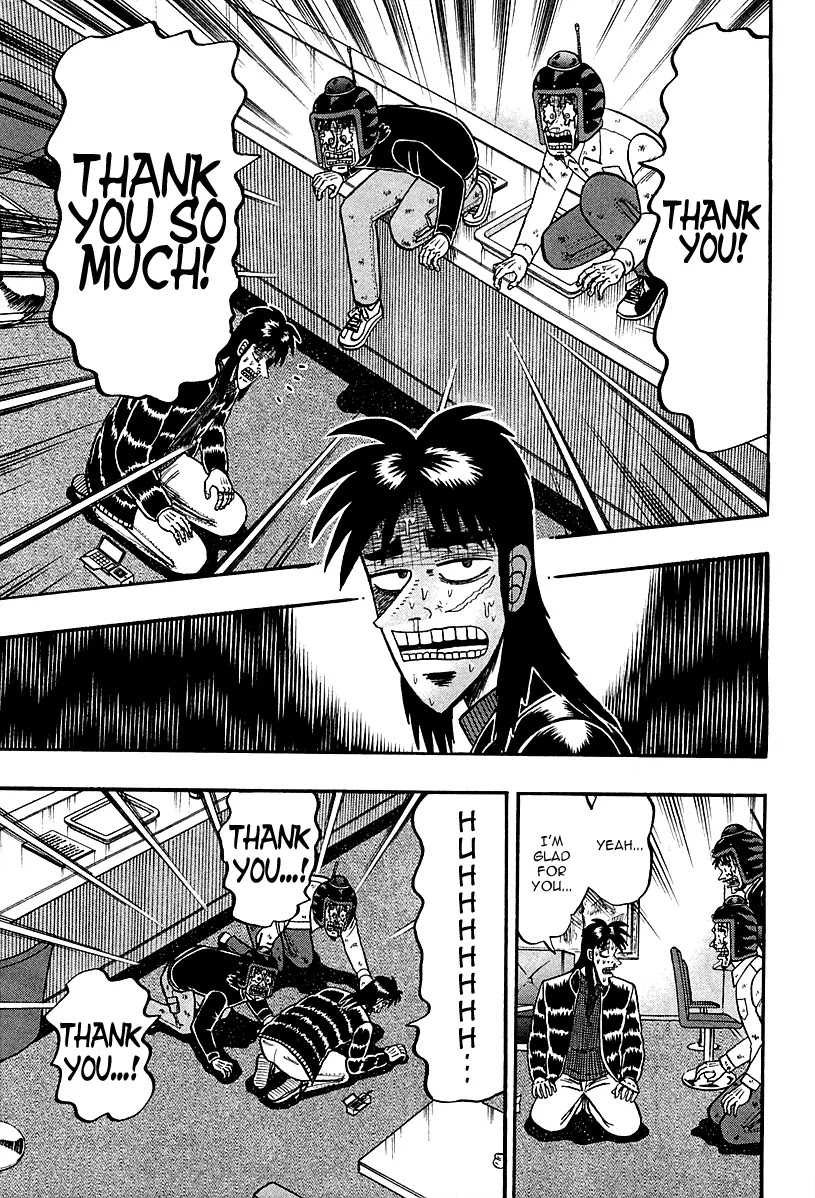 Gambling Outcast Kaiji: The Kazuya Arc - Kaiji Part 4 Chapter 94 page 19 - Chapter 94: Selflessness