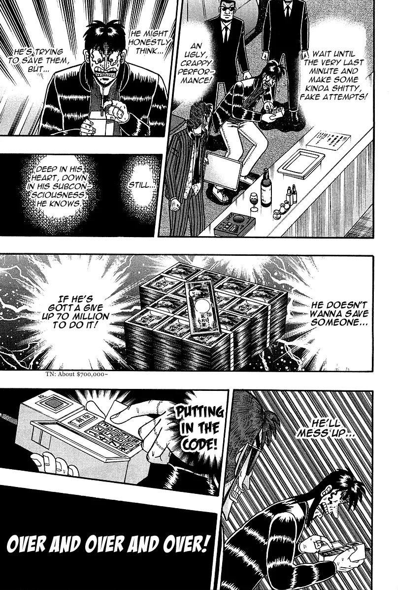 Gambling Outcast Kaiji: The Kazuya Arc - Kaiji Part 4 Chapter 94 page 6 - Chapter 94: Selflessness