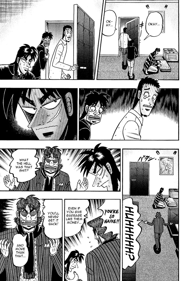 Gambling Outcast Kaiji: The Kazuya Arc - Kaiji Part 4 Chapter 96 page 12 - Chapter 96: Parting Regrets