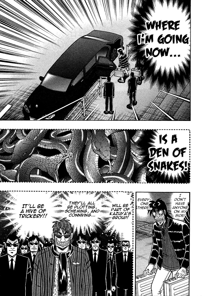 Gambling Outcast Kaiji: The Kazuya Arc - Kaiji Part 4 Chapter 96 page 19 - Chapter 96: Parting Regrets